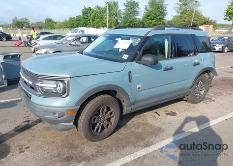 2021 Ford Bronco Sport Big Bend z USA, uszkodzony, nr VIN 3FMCR9B61MRA17075